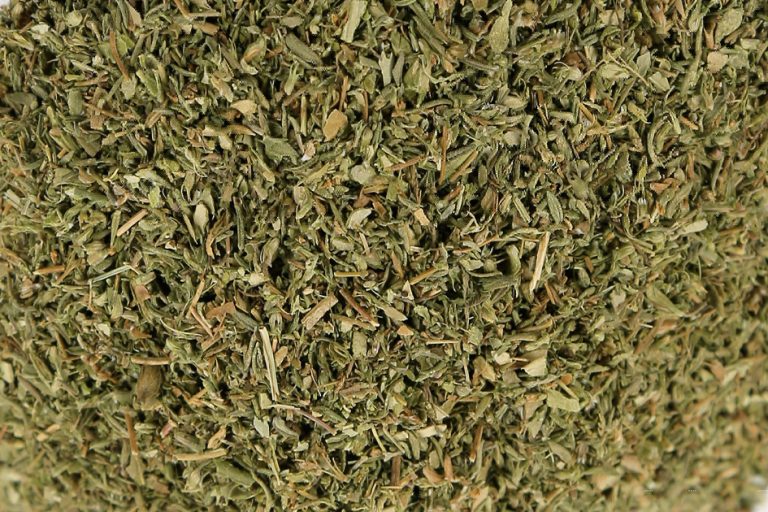 Dried Oregano Leaves Crushed